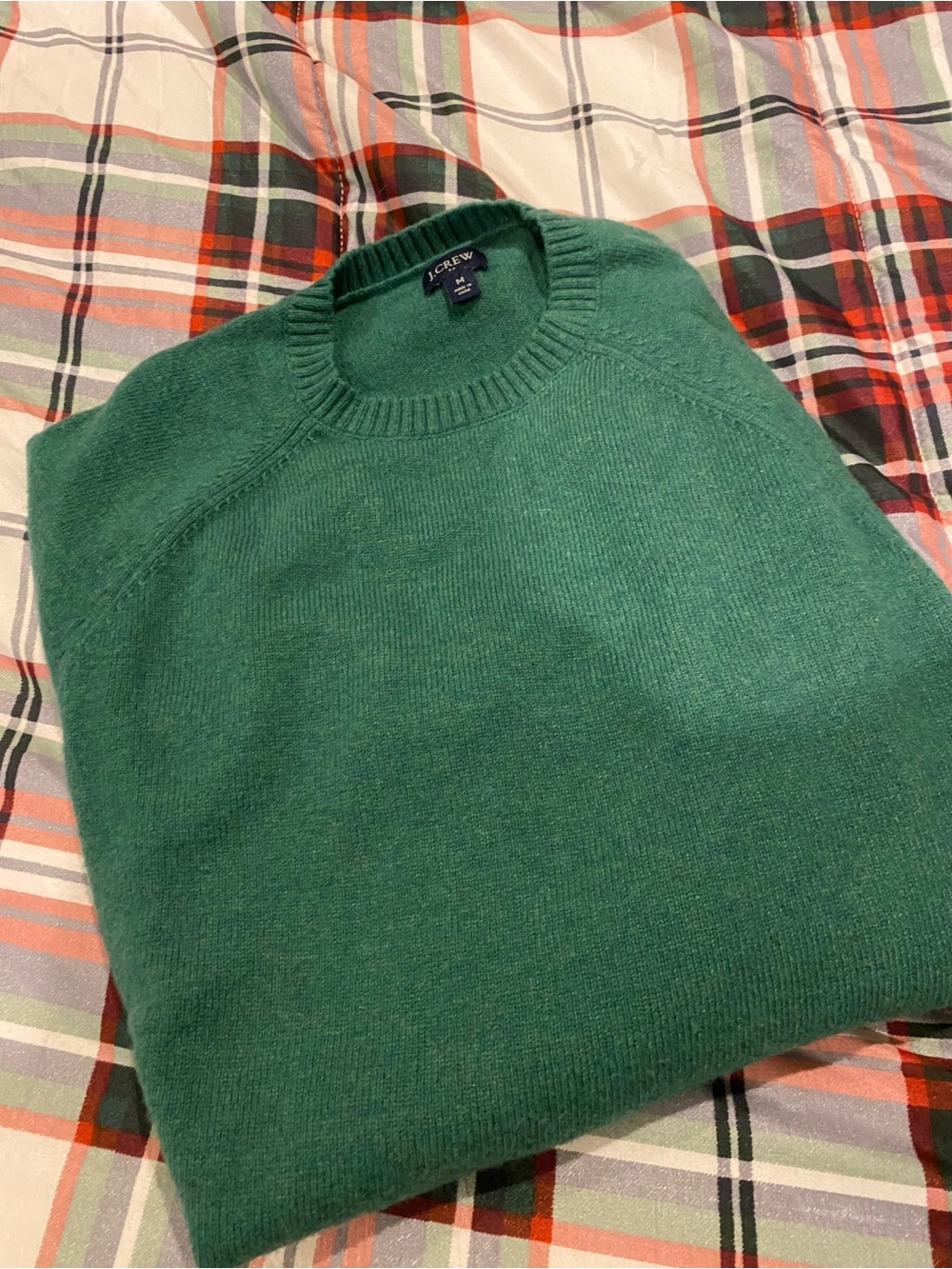 J. Crew Men's Green Crewneck Sweater. No tags, never worn